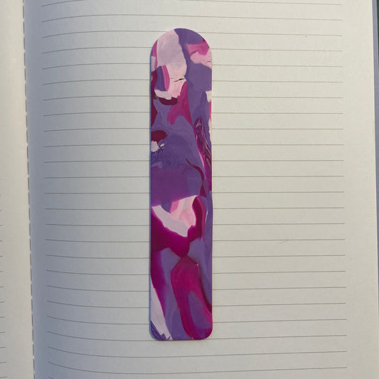 Purple Swirl Bookmark